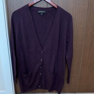 Banana Republic Women's Deep Purple Cardigan